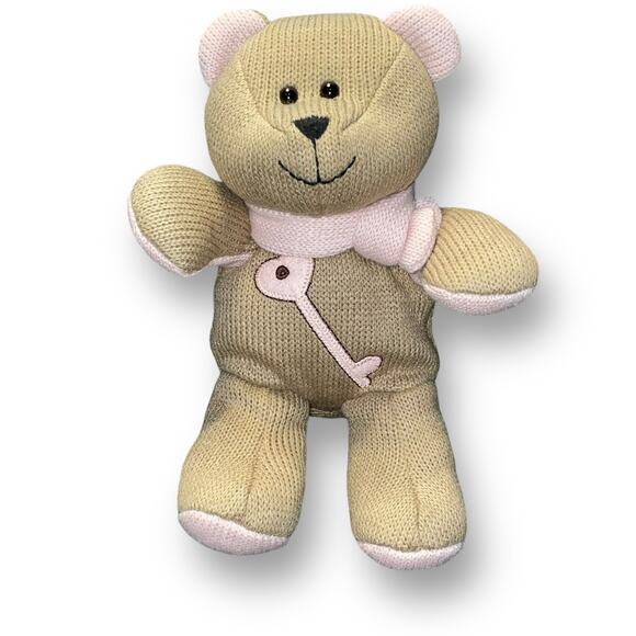 10" Starbucks Bearista Bear Plush Knit Key to My Heart Coffee Lover Holiday Gift - Picture 3 of 10